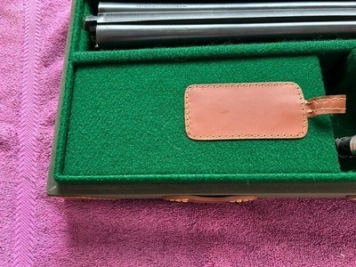 Leather Trim Brady Style Shotgun Case - Image 3 of 6