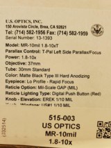 U.S Optics MR-10mil 1.8-10T EREK 1/10 MIL - 4 of 5