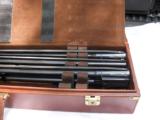 K32 (Model 32) 4 brl set, 12,20,28,.410, cased,
crown style engraving, Docwiller hydracoil stock - 8 of 9