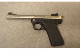Ruger Mark III 22/45 Target Stainless
.22 LR - 1 of 7