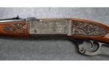 Savage Model 1899 Custom Engraved Lever Action Rifle in .303 Savage - 7 of 9