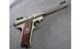 Ruger Mk III Hunter Stainless Fluted .22 LR Target Pistol - 1 of 4