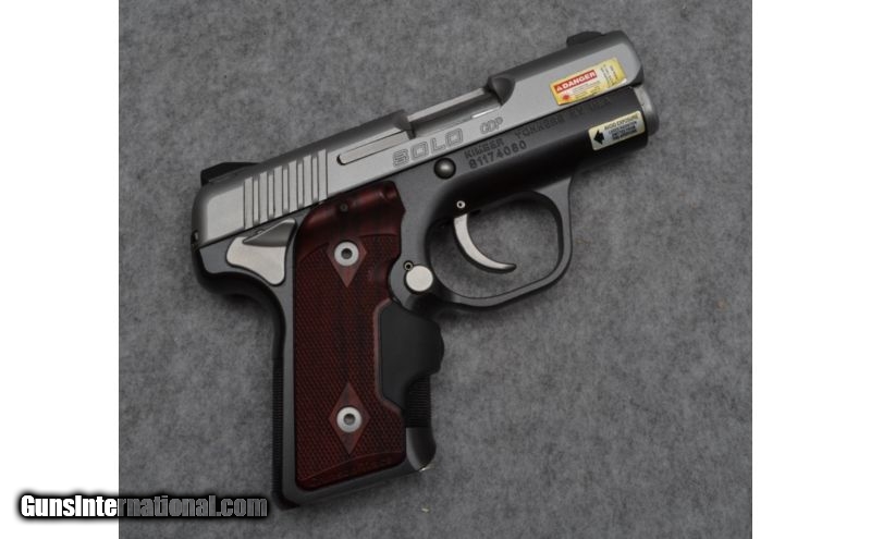 Kimber Solo Cdp 9 Mm Semi Automatic Pistol With Crimson Trace 1462