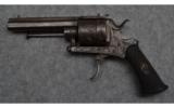 Belgium Antique Folding Trigger Revolver - 2 of 4