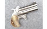 American Derringer M-1, .357 Mag Stainless Steel with Case - 1 of 4