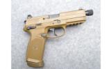 FNH
FNX-45 Tactical in FDE, .45 ACP with Threaded Barrel, Soft Case - 1 of 3