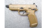 FNH
FNX-45 Tactical in FDE, .45 ACP with Threaded Barrel, Soft Case - 2 of 3
