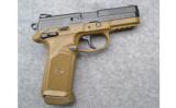 FNH FNX-45 in FDE .45 ACP with Case and Magazines - 1 of 3