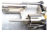 SMITH & WESSON 19-5 REVOLVER .357 MAGNUM NICKEL with 6