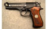 BERETTA M9 LIMITED EDITION 30th ANNIVERSARY ARMED FORCES 9mm SEMI-AUTO with PRESENTATION CASE - 2 of 4