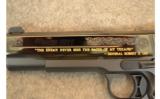 Sig Sauer 1911 Texas 'Lone Star State' Gold Engraved .45 ACP - 5 of 5