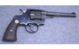 Colt Official Police Revolver, .22LR - 1 of 2