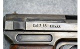 Mauser ~ Model 1934 ~ 7.65 mm (.32 ACP) - 3 of 4