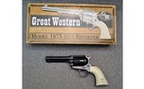 Pietta ~ 1873 Great Western II Revolver ~ .45 Long Colt - 3 of 3