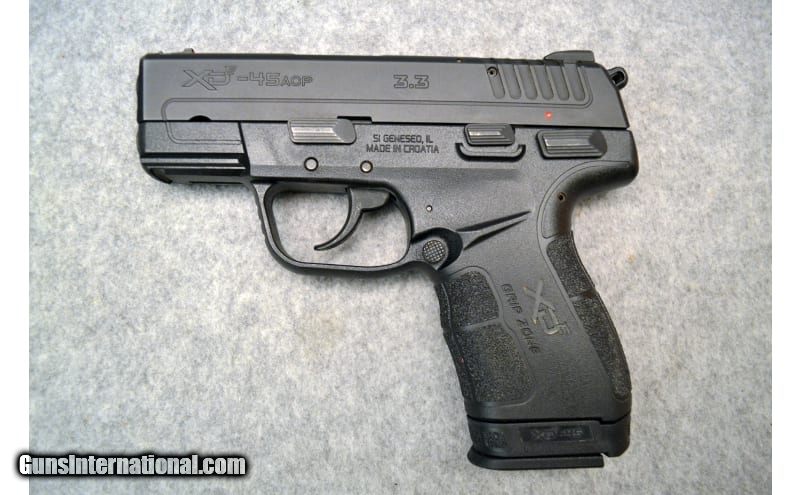 Springfield Armory ~ Xde 45acp ~ 45 Acp