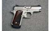 Kimber ~ Micro 9 Stainless ~ 9mm Luger - 1 of 2