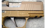 SIG SAUER ~ P365 X Shark Coast Tactical ~ 9mm Luger - 3 of 4