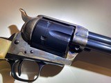 Colt SAA 1936 7 1/2" .45 W/Carved Steer head Pearl. Mint as new - 8 of 15