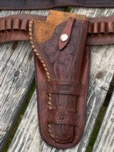 R.T. Frazier Colt SAA Holster Rig and Money/Cartridge Belt - 2 of 14
