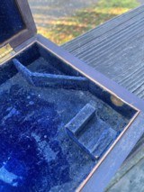 Colt Deluxe Mahogany Double Casing for a pair of Colt Pocket size percussion revolvers - 9 of 9