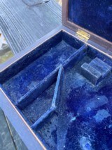 Colt Deluxe Mahogany Double Casing for a pair of Colt Pocket size percussion revolvers - 5 of 9