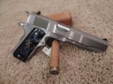 COLT M1991A1 STAINLESS STEEL 1911 38 SUPER - 2 of 2