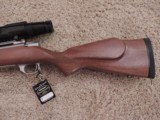 WEATHERBY VANGUARD STAINLESS SPORTER 24" WITH BURRIS LASERSCOPE - 6 of 7