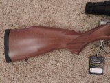 WEATHERBY VANGUARD STAINLESS SPORTER 24" WITH BURRIS LASERSCOPE - 5 of 7