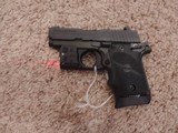 SIG SAUER P938 WITH VIRIDIAN R5 RED LASER WITH HOLSTER - 3 of 3