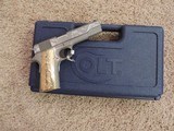 COLT ENGRAVED 1911 STAINLESS 38 SUPER - 8 of 9