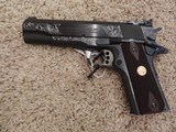 COLT NATIONAL MATCH GOLD CUP SERIES 70 MK IV CUSTOM ENGRAVED - 2 of 6