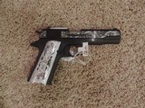COLT O2991 1911 CUSTOM HAND ENGRAVED 38 SUPER - 2 of 2