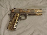 REMINGTON 1911 R1S 45ACP HIGH POLISHED SS CUSTOM ENGRAVED - 1 of 6