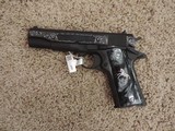 COLT O2991 CUSTOM DEEP HAND ENGRAVED 38 SUPER - 2 of 2