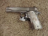 COLT CUSTOM BRIGHT STAINLESS 38 SUPER - 2 of 2