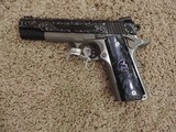 COLT O1070CCS - TT 1911 GOVERNMENT COMPETITION SERIES 70 CUSTOM HAND ENGRAVED - 1 of 2
