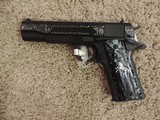 COLT O1911C 38 SUPER CUSTOM HAND ENGRAVED - 1 of 2