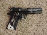 COLT O1911C 38 SUPER CUSTOM HAND ENGRAVED - 1 of 2