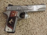 COLT COMPETITION 38 SUPER CUSTOM HAND ENGRAVED - 1 of 2