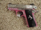 COLT DEFENDER TALO (1 OF 400) PINK DEEP HAND ENGRAVED NEW - 2 of 5