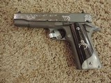 COLT 1911 GOVERNMENT 38 SUPER CUSTOM ENGRAVED NEW - 2 of 2
