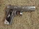 COLT O1911C 38 SUPER CUSTOM HAND ENGRAVED NEW - 2 of 2