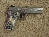 COLT 1911 GOVERNMENT 38 SUPER CUSTOM ENGRAVED NEW - 1 of 2