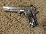 COLT O1073CCS 38 SUPER CUSTOM HAND ENGRAVED NEW - 2 of 2