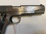 COLT O1911C GOVERNMENT SERIES 70 CUSTOM DEEP HAND ENGRAVED - 3 of 6