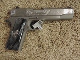 COLT 1911 GOVERNMENT 38 SUPER CUSTOM ENGRAVED NEW - 1 of 2