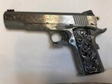 COLT O1073CCS 38 SUPER CUSTOM HAND ENGRAVED NEW - 6 of 8