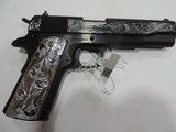 COLT 1911 GOVERNMENT 38 SUPER CUSTOM ENGRAVED - 2 of 3