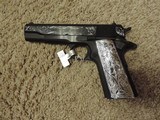COLT 1911 GOVERNMENT 38 SUPER CUSTOM ENGRAVED - 3 of 3