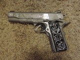 COLT COMPETITION GOVERNMENT SERIES 70 CUSTOM DEEP HAND ENGRAVED 38 SUPER - 2 of 6